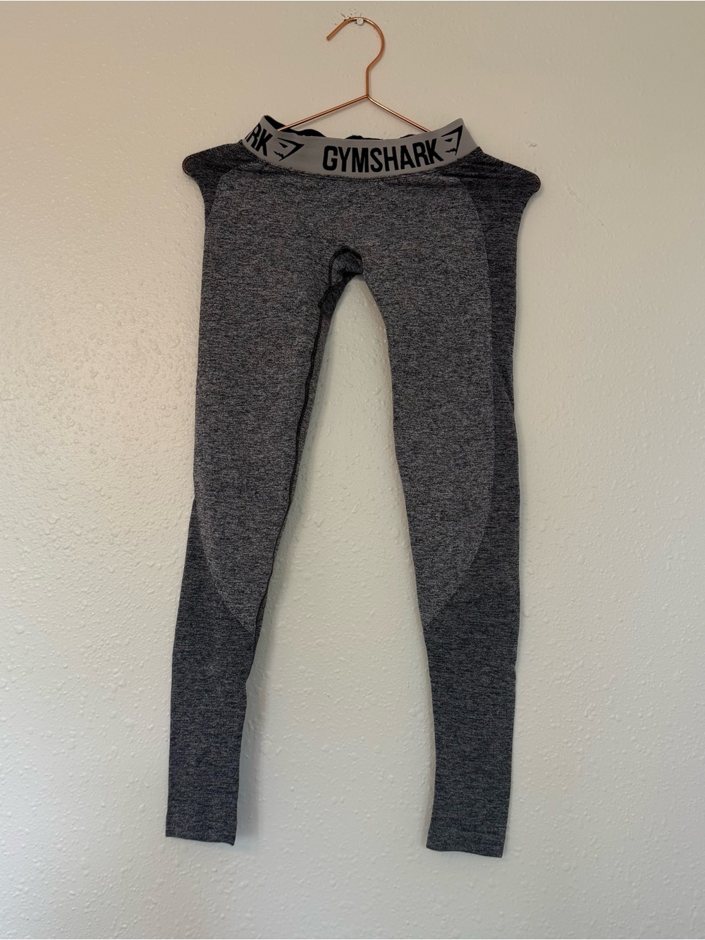 Gymshark blue XS Seamless Leggings with Logo Waistband